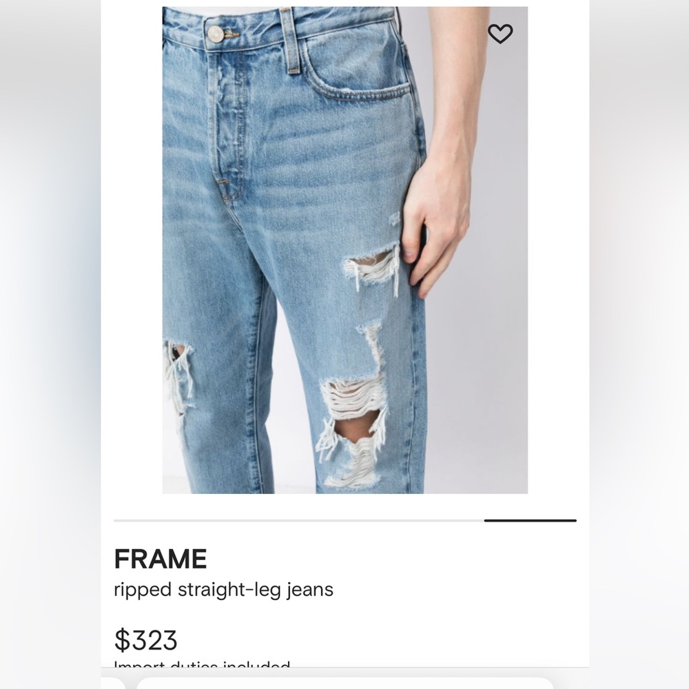 Frame ripped jeans - Picture 2 of 8
